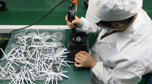 Guangdong Fr Intelligent Technology Co., Ltd. linea di produzione in fabbrica