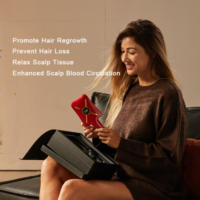Fitdash Massaggiatore elettrico per capelli spazzola fisioterapia a infrarossi pettine per la crescita dei capelli per donne