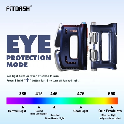 Fitdash indolore 5 in 1 raschiatore muscolare a lama curva con RF riscaldata e design confortevole
