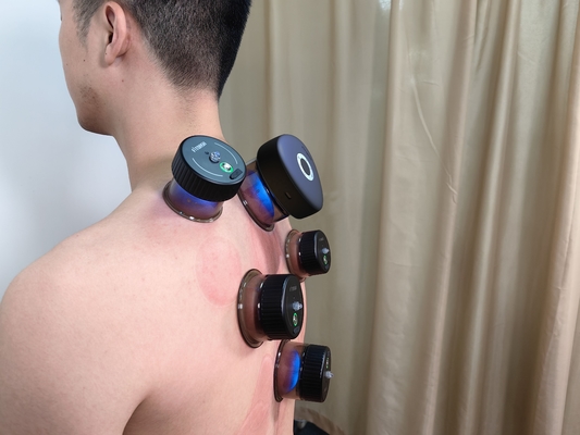Vivi il futuro della terapia con il controllo dei pulsanti del massaggiatore Fitdash