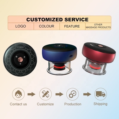 Tipo-C Power Mode Fitdash Intelligent Breathing Cupping Massage Instrument per alleviare il dolore