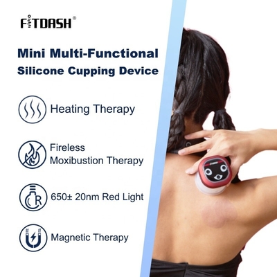Fitdash Reusable Cupping Set Advanced Scraping Massage Cupping per la terapia della luce rossa