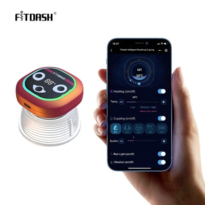 Fitdash Reusable Cupping Set Advanced Scraping Massage Cupping per la terapia della luce rossa