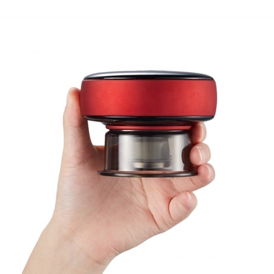 Fitdash Massaggiatore per la terapia delle tazze 225g Buttone di vibrazione a luce rossa per la casa