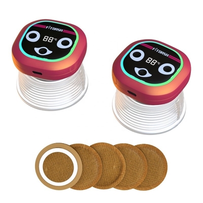 Controllo wireless/button Fitdash Smart Cupping Massaggiatore Moxa Therapy per fisioterapia