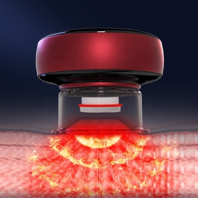 Dispositivo di massaggio dei piedi Fitdash tipo C con luce rossa e aspirazione vibrante