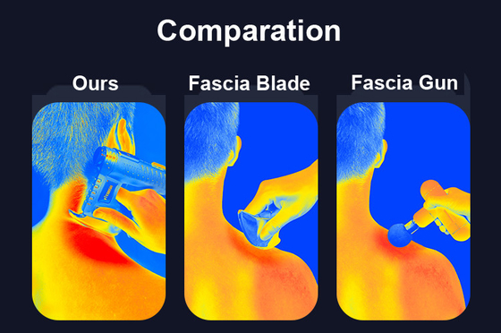 Coltello elettrico di fascia di tipo C per massaggi di raschiatura su misura Materiale in lega di zinco ABS