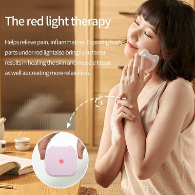 Massaggiatore per il corpo multifunzionale con pulso di luce rossa e sacchetto di compressione calda al grafene