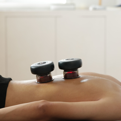 Massaggiatori elettrici a vuoto a luce rossa Cupping Therapy Massaggio Body Cup
