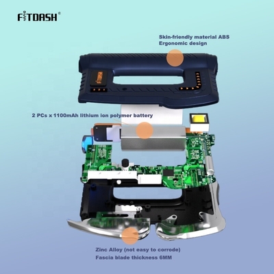 Fitdash Massaggiatore elettrico per tessuti profondi Strumento di fisioterapia Scraper elettrico Gua Sha