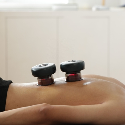 Dispositivo Fitdash di terapia con luce rossa per il trattamento wireless e moxa cupping sul corpo