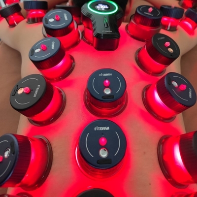 Migliora la tua esperienza di cupping con la luce infrarossa rossa del dispositivo di cupping intelligente Fitdash