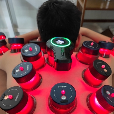 Fitdash Smart Infrared Therapy Cupping Cups Set Massage Equipment per alleviare la tensione