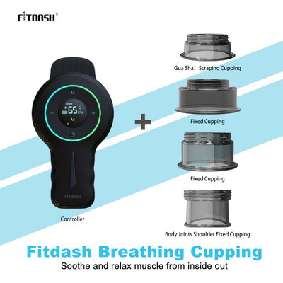 Metodo di controllo del pulsante del massaggiatore a vuoto Fitdash Forza di aspirazione -10 kPa -60 kPa