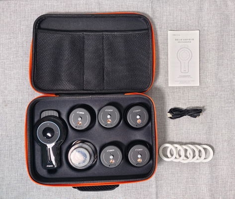Controllo del pulsante 3.7V/1800mAh Dispositivo elettronico di cupping Massaggiatore con terapia della luce rossa