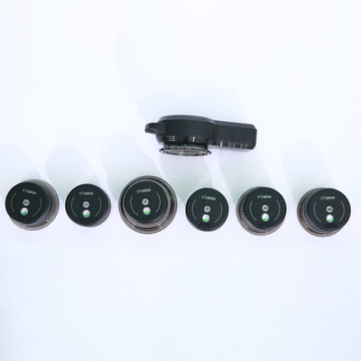 Controllo del pulsante 3.7V/1800mAh Dispositivo elettronico di cupping Massaggiatore con terapia della luce rossa
