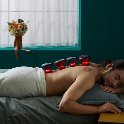 Fitdash Smart Dynamic Cupping Massager con terapia a luce rossa Tempo di ricarica Circa 3 ore