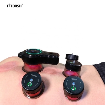 Macchina avanzata per la terapia con cupping a vuoto Fitdash con luce rossa e fonte di alimentazione di carica