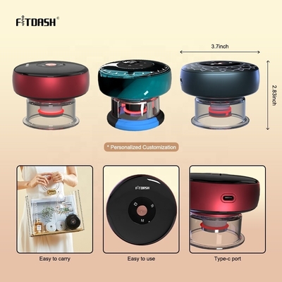 Potenza nominale di 7W Kit di cupping elettrico ricaricabile Fitdash con Bluetooth e vibrazione
