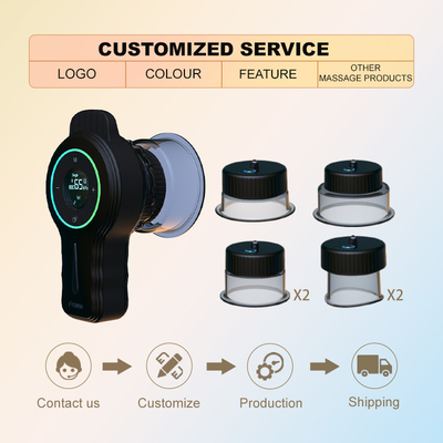 ABS PC Infrared Cupping Massage Equipment per il corpo da Fitdash Chinese Cupping Device