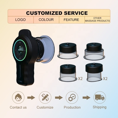 Supporto ODM/OEM Fitdash Portable Electric Cupping Set per le sessioni di fisioterapia