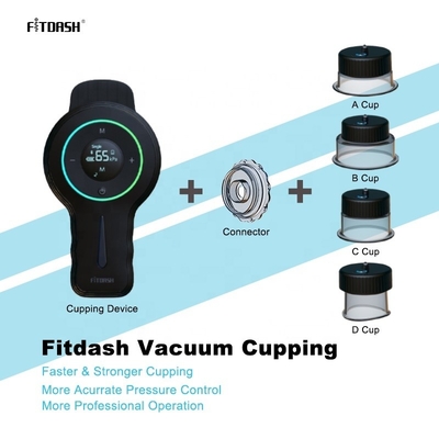 Fitdash ABS PC Cupping Therapy Set 6 Pcs Cellulite Massager Cups Vacum Therapy Cupping