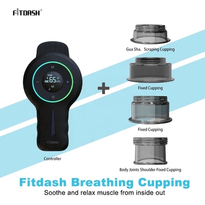 Fitdash ABS PC Cupping Therapy Set 6 Pcs Cellulite Massager Cups Vacum Therapy Cupping
