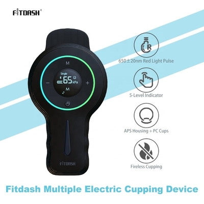 Fitdash ABS PC Cupping Therapy Set 6 Pcs Cellulite Massager Cups Vacum Therapy Cupping