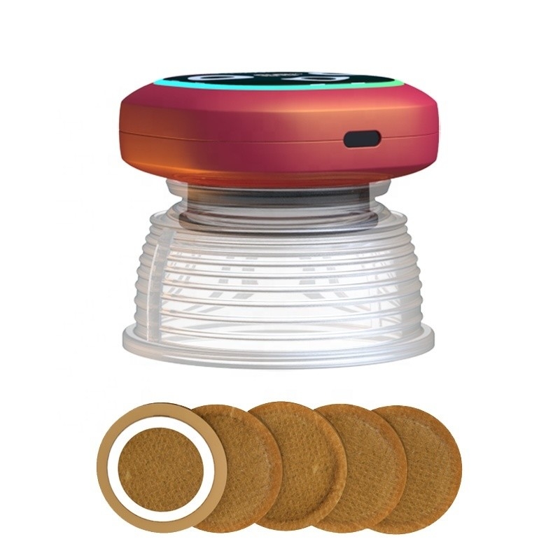 Fitdash Smart Electric Cupping Set Dispositivo di Cupping dinamico a luce rossa e potenza nominale di 7w
