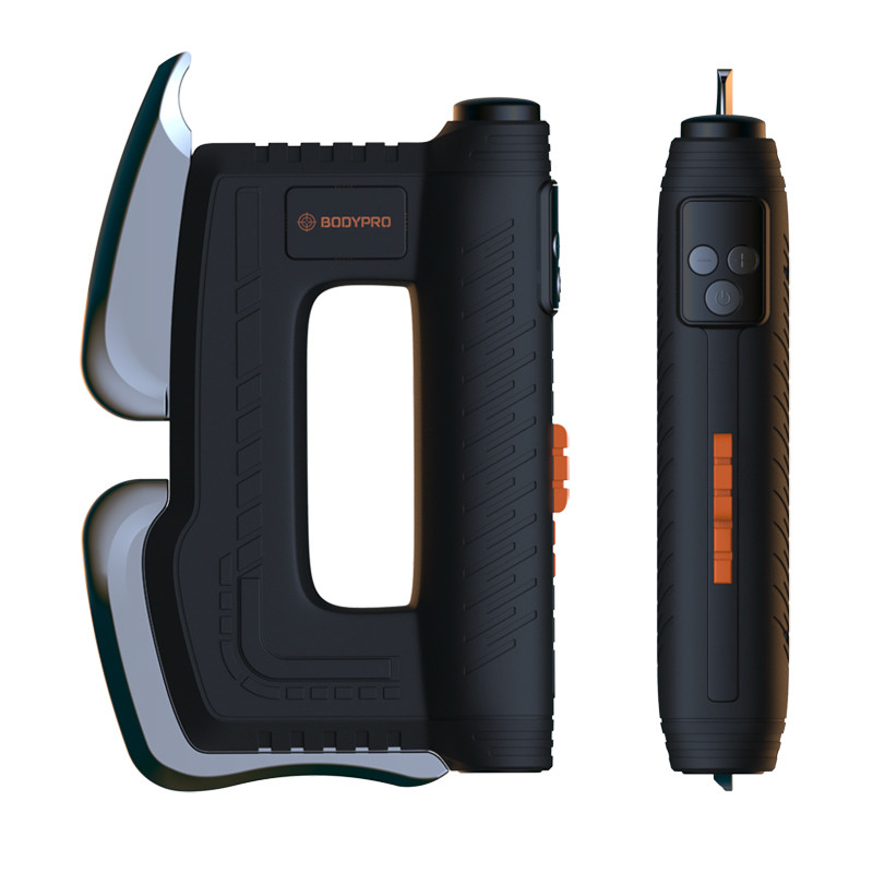 Massaggio elettrico portatile senza fili Gua Sha Set per la terapia del punto di trigger
