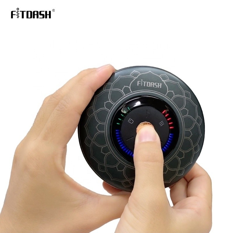 Fitdash ABS PC Electric Moxa Cupping Therapy Set per la circolazione e la stretta della pelle