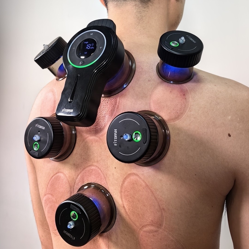 SOSTENZA ODM/OEM Fitdash Set di cupping elettrico intelligente per gua sha