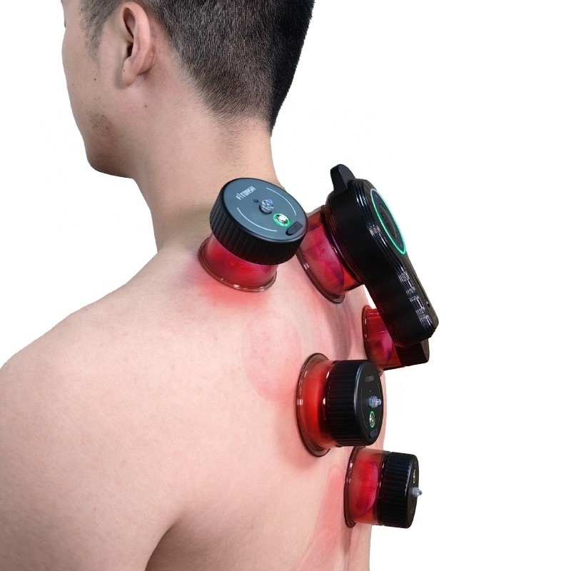 ABS PC Set di terapia elettrica con coppe 5 marce